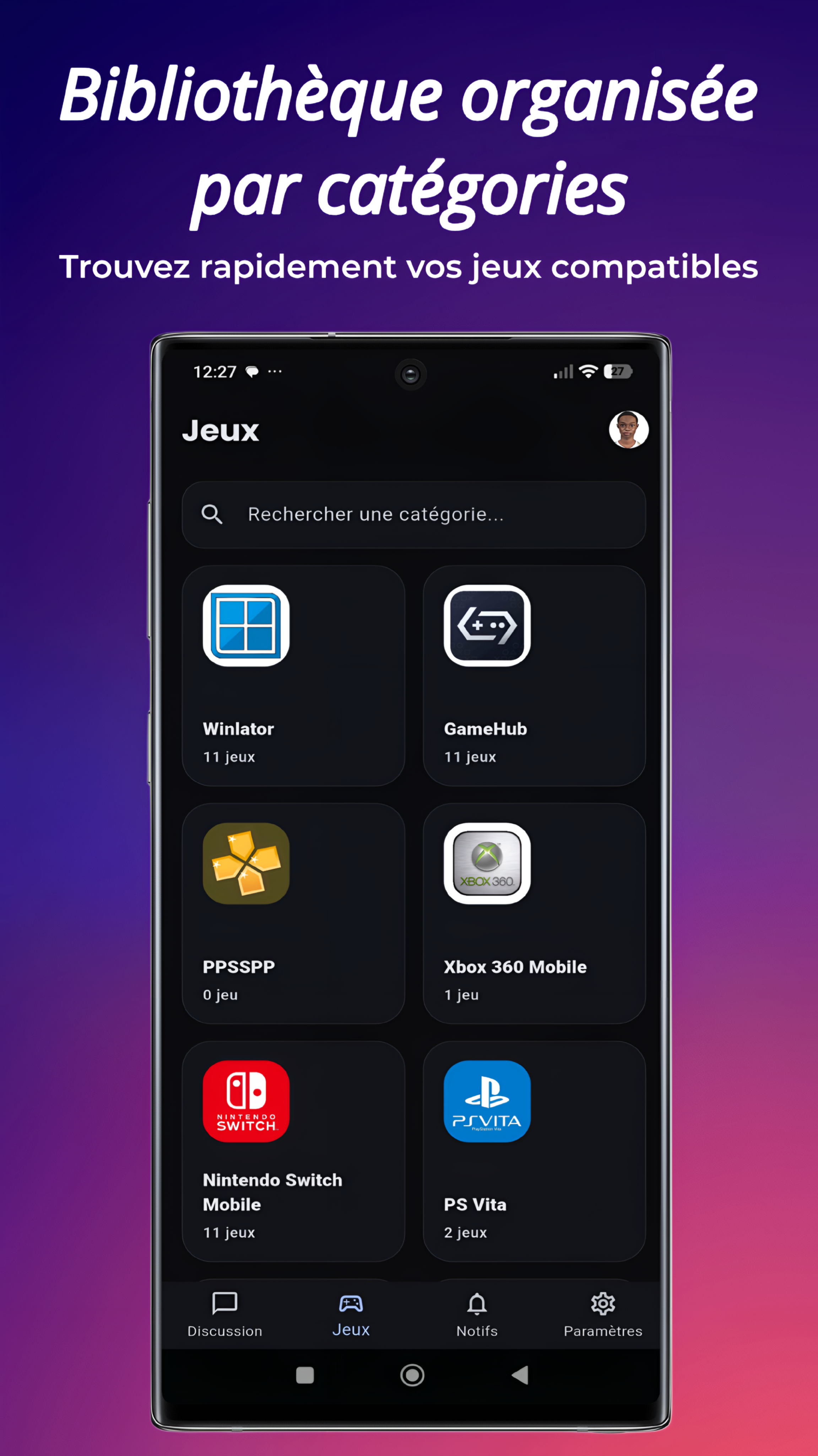 Bibliothèque organisée